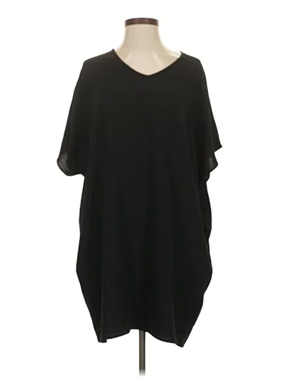 Pre-owned Jodifl Short Sleeve Top Black V Neck Tops