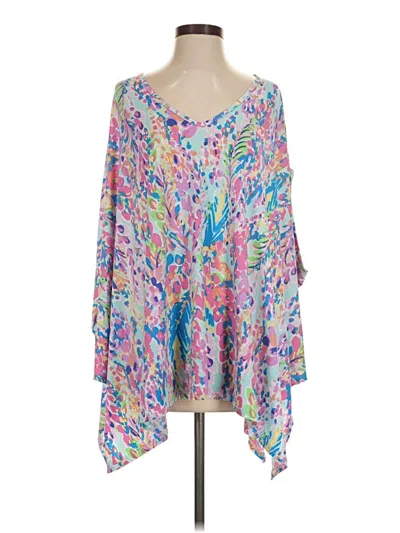 Pre-owned Jodifl Short Sleeve Top Pink Cold Shoulder Neckline Tops