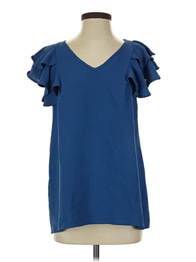 Pre-owned Jodifl Short Sleeve T-shirt In Blue