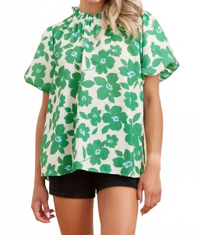 Jodifl Simple Moments Top In Green