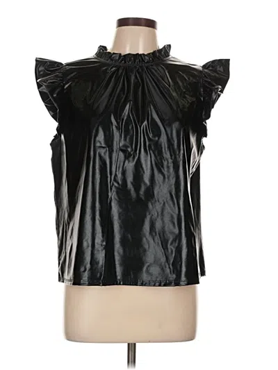 Pre-owned Jodifl Sleeveless Blouse In Black