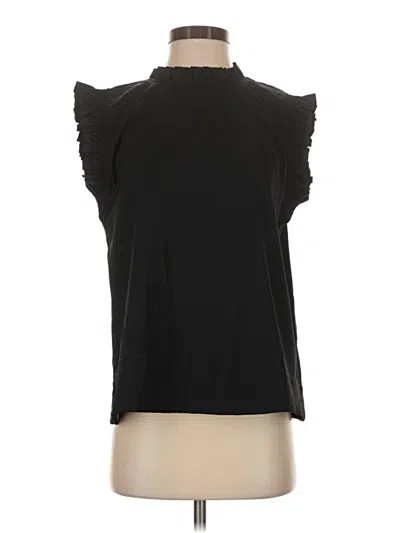 Pre-owned Jodifl Sleeveless Blouse In Black