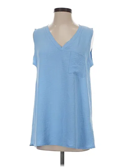 Pre-owned Jodifl Sleeveless Blouse In Blue