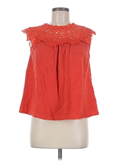Pre-owned Jodifl Sleeveless Blouse In Red