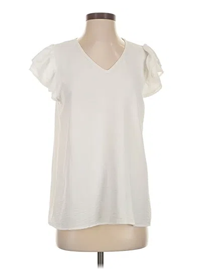 Pre-owned Jodifl Sleeveless T-shirt In Ivory