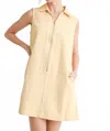 Jodifl Twice The Stripe Dress In Pastel Yellow In Neutral