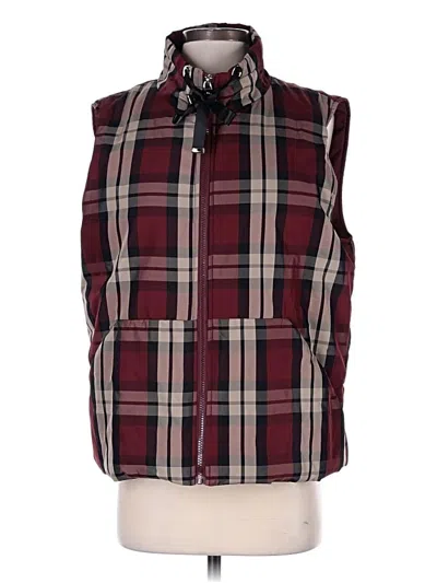Pre-owned Jodifl Vest In Burgundy