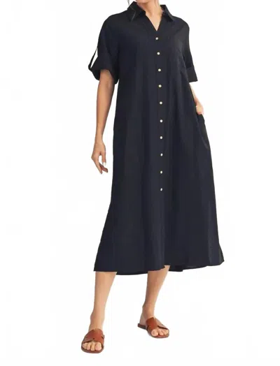 Jodifl Women's Button Down Midi Dress In Black