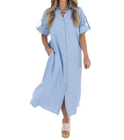 Jodifl Women's Give Me A Reason Midi Dress In Blue