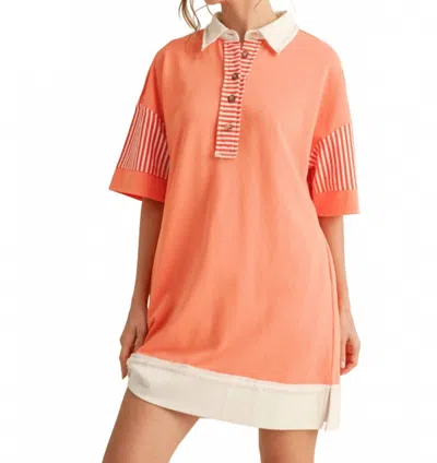Jodifl Women's It's A Mystery Dress In Orange