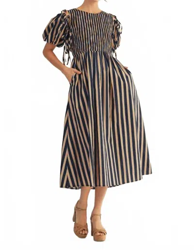 Jodifl Women's Sunset Dress In Navy In Black