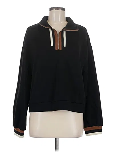 Pre-owned Jodifl Zip Up Hoodie In Black