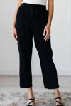 Jodifl Zuni Cropped Pants In Black
