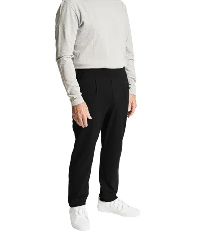 Joe & Bella Men's Adaptive Side-zip Easy-dressing Pants In Black