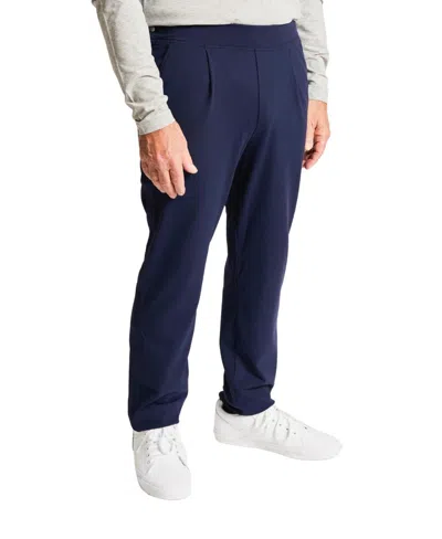 Joe & Bella Men's Adaptive Side-zip Easy-dressing Pants In Navy