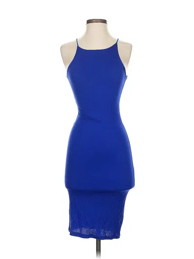 Pre-owned Joe & Elle Cocktail Dress In Blue