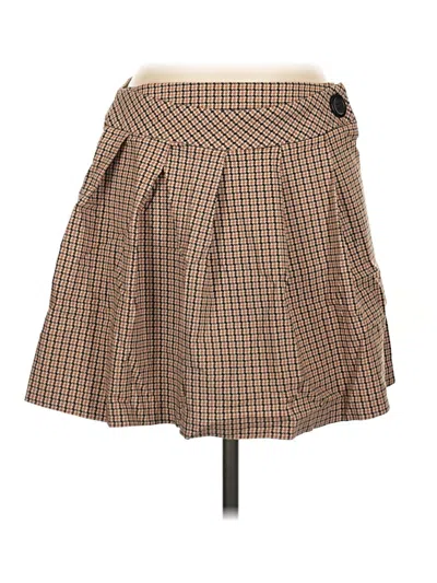 Pre-owned Joe B By Joe Benbasset Casual Skirt In Brown