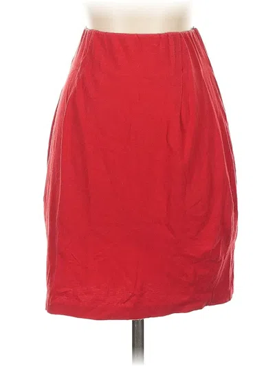 Pre-owned Joe Benbasset Formal Skirt In Red