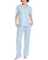 Joe Boxer 2pc Shirt & Pant Set In Blue