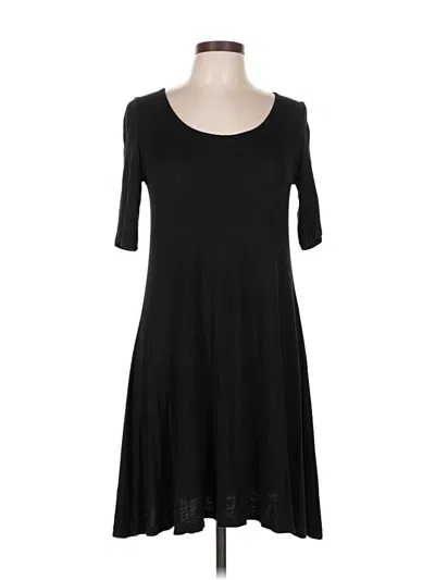 Pre-owned Joe Boxer Casual Dress In Black