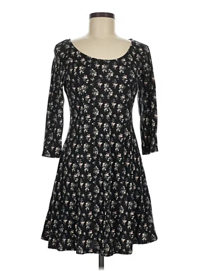 Pre-owned Joe Boxer Casual Dress In Black