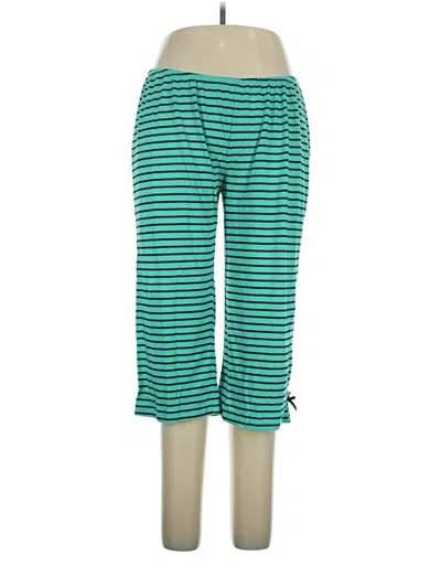 Pre-owned Joe Boxer Casual Pants In Green