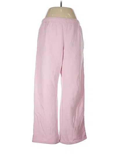 Pre-owned Joe Boxer Casual Pants In Pink