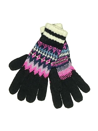 Pre-owned Joe Boxer Gloves In Black
