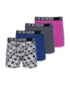 Joe Boxer Men's 4-pack Stretch Boxer Brief In Multi