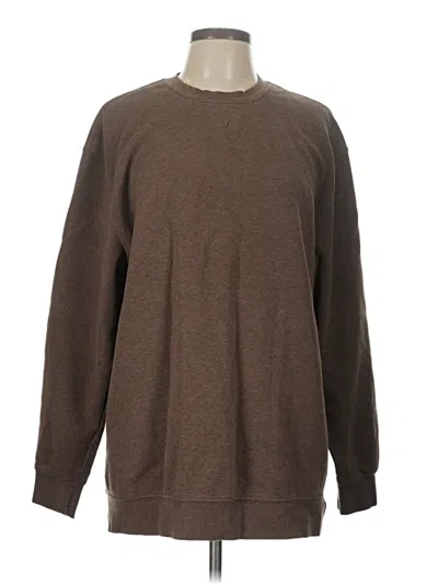 Pre-owned Joe Boxer Pullover Sweater In Brown