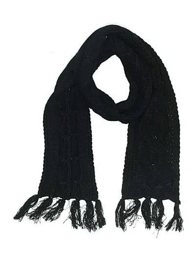Pre-owned Joe Boxer Scarf In Black