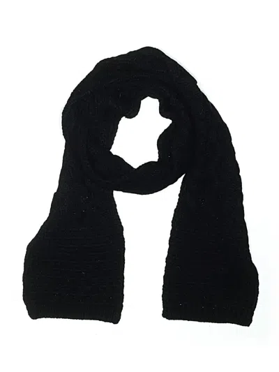 Pre-owned Joe Boxer Scarf In Black