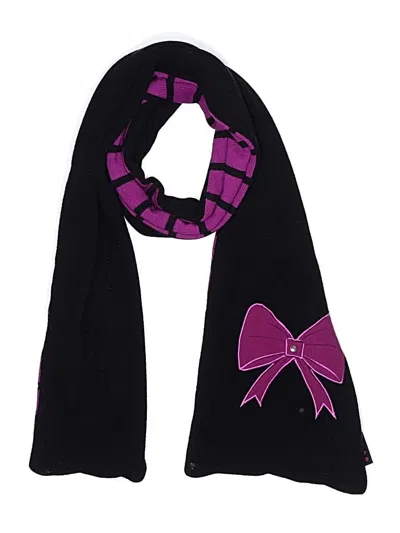 Pre-owned Joe Boxer Scarf In Black