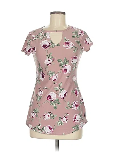 Pre-owned Joe Boxer Short Sleeve T-shirt In Pink