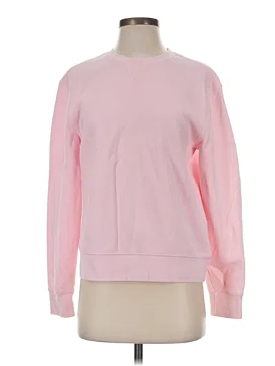 Pre-owned Joe Boxer Sweatshirt In Pink