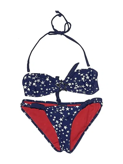 Pre-owned Joe Boxer Two Piece Swimsuit In Blue