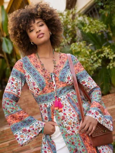 Joe Browns Boho Slit Front Tunic In Multi