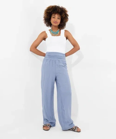 Joe Browns Double Layer Wide Leg Pants In Gray