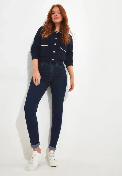 Joe Browns High Waisted Skinny Jeans In Multi