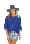 Joe Browns Popcorn Knit Pullover Sweater In Blue