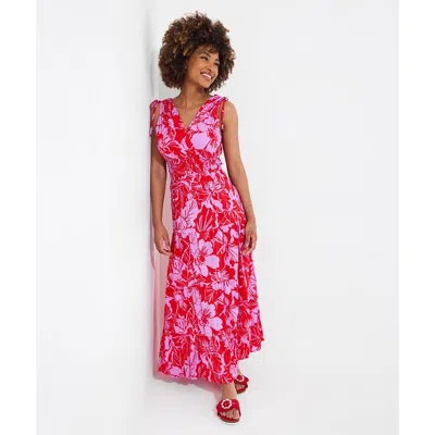 Joe Browns Summer Faux Wrap Maxi Dress In Multi