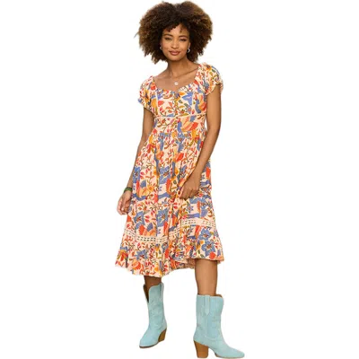 Joe Browns Sweetheart Midi Dress In Multi