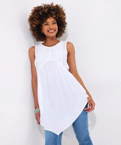 Joe Browns Textured Tank In White