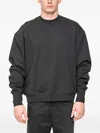 Joe Chia Deep Long-sleeve Sweatshirt In Black