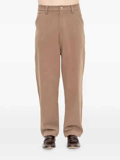 Joe Chia Form Trousers In Neutral