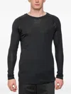 Joe Chia Long-sleeve T-shirt In Black