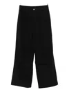 Joe Chia Xerx Wide-leg Trousers In Black