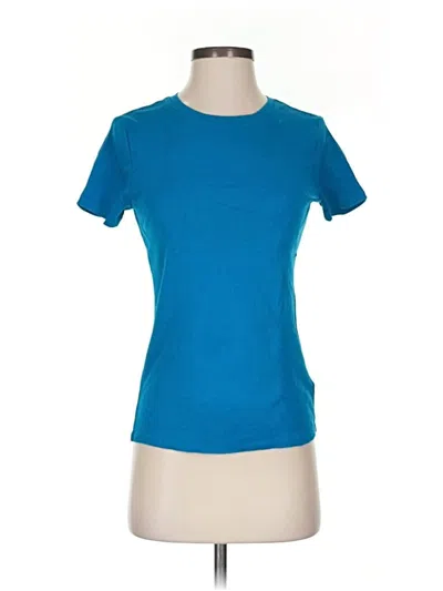 Pre-owned Joe Fresh Active T-shirt In Blue