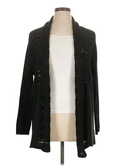Pre-owned Joe Fresh Cardigan Sweater In Black