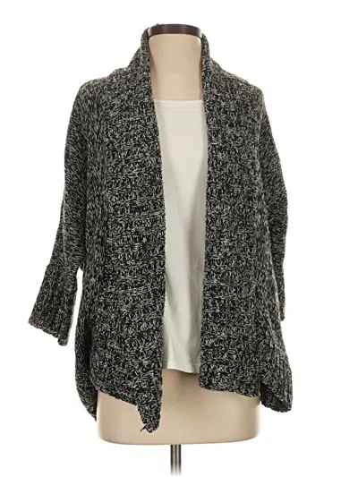 Pre-owned Joe Fresh Cardigan Sweater In Gray